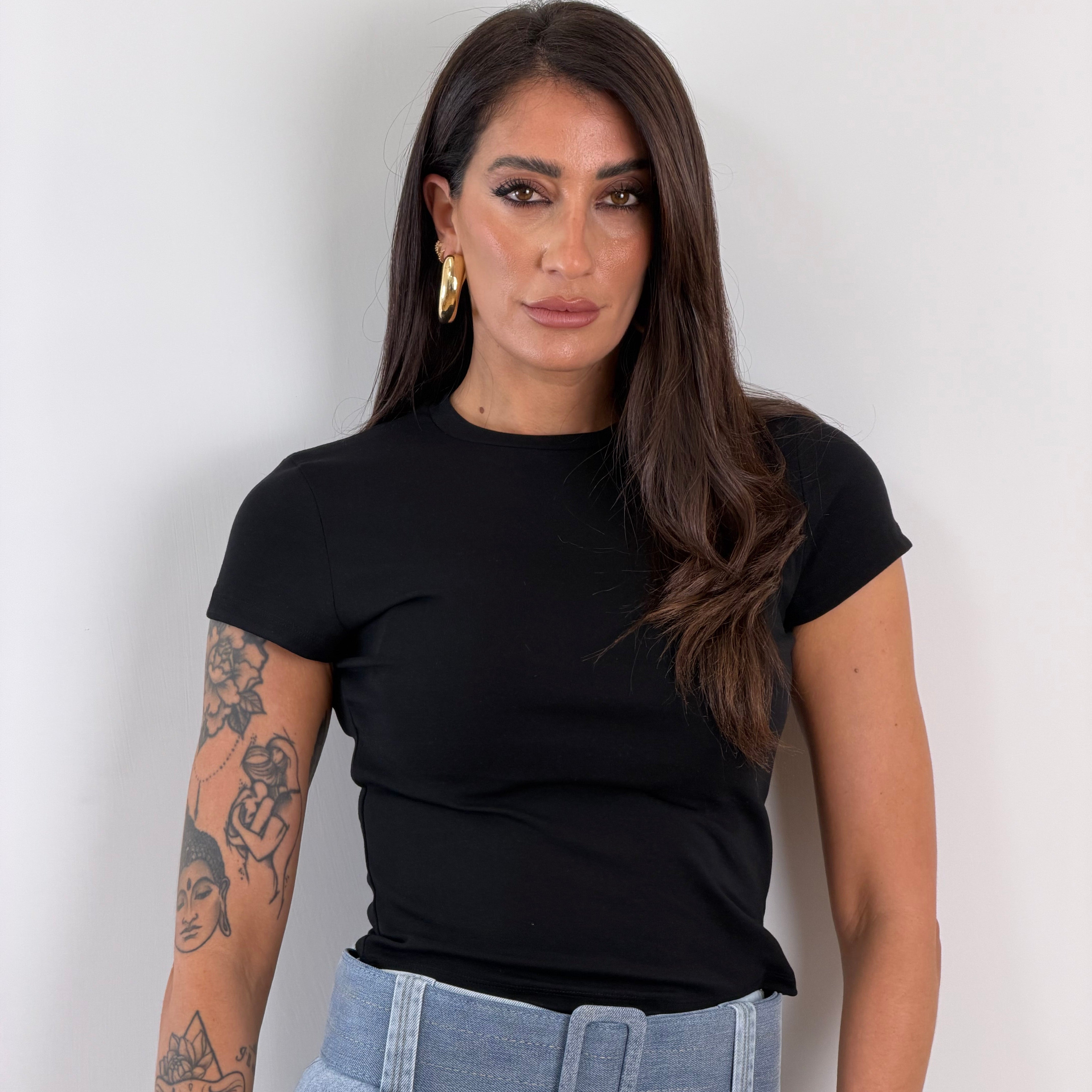 T-Shirt Matter Grigia/NERA/BLU 6292