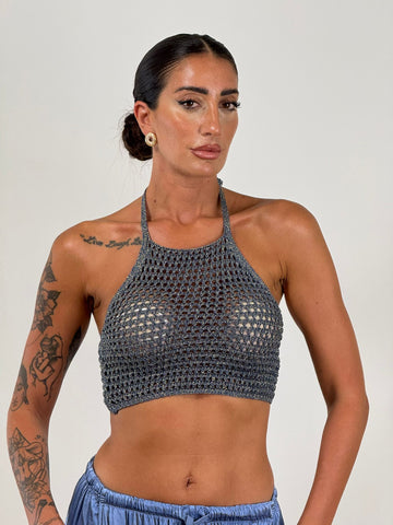 Top rete LUREX polvere 23726