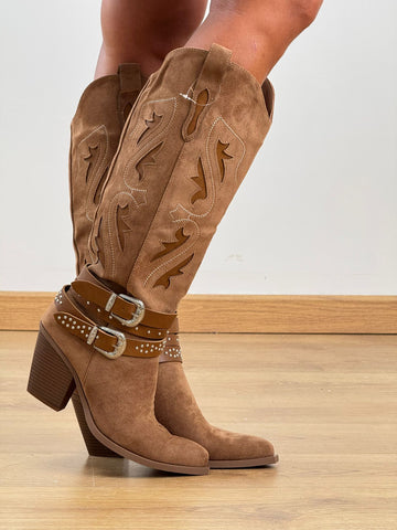 Stivale TEXANO FIBBIE 9981