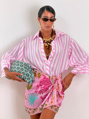 Camicia stripes Rosa 20285