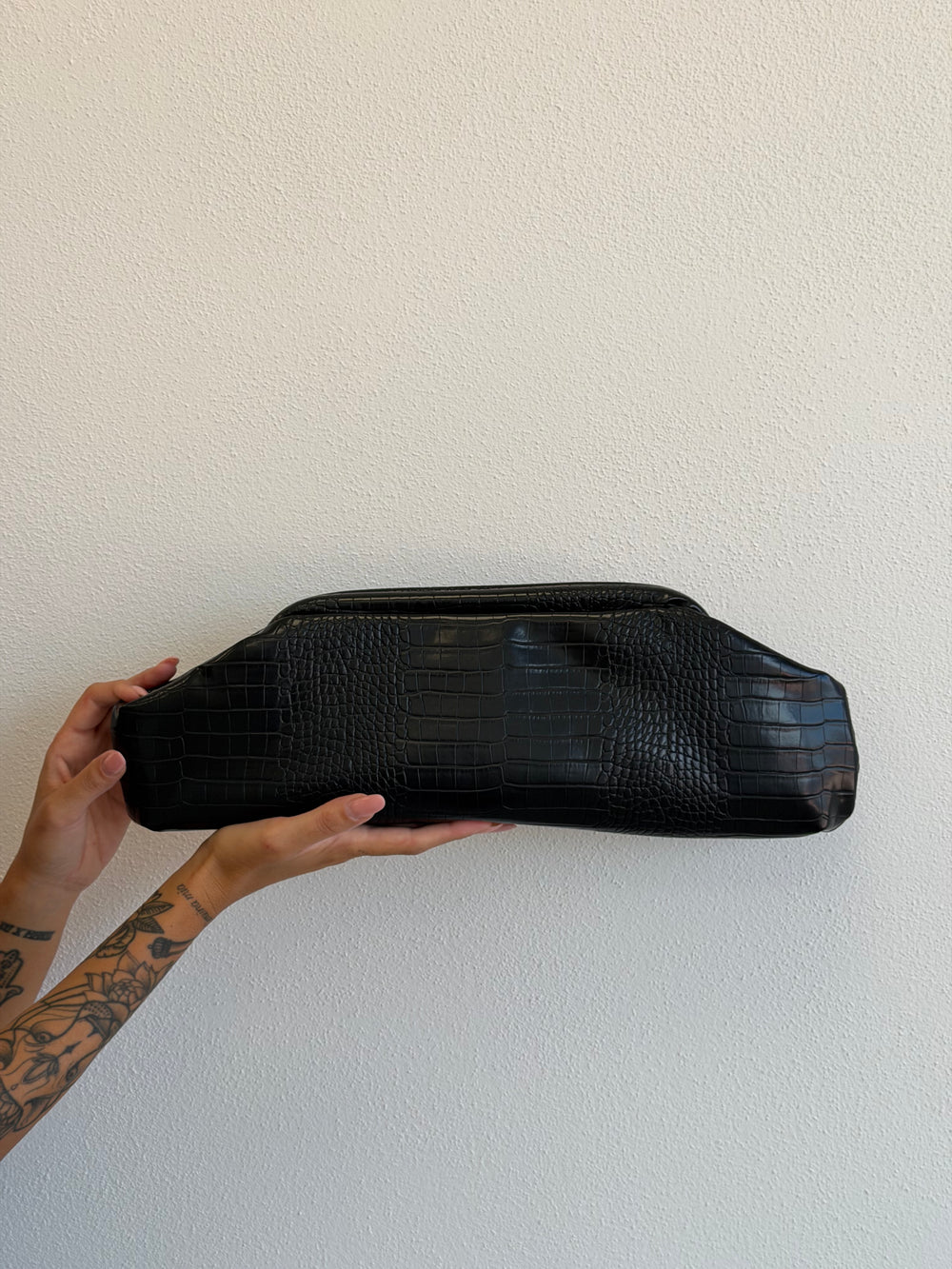 Borsa a mano cocco nera 2383