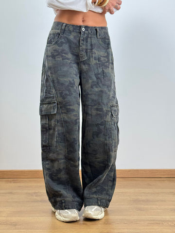 Jeans CARGO MILITARE 8238