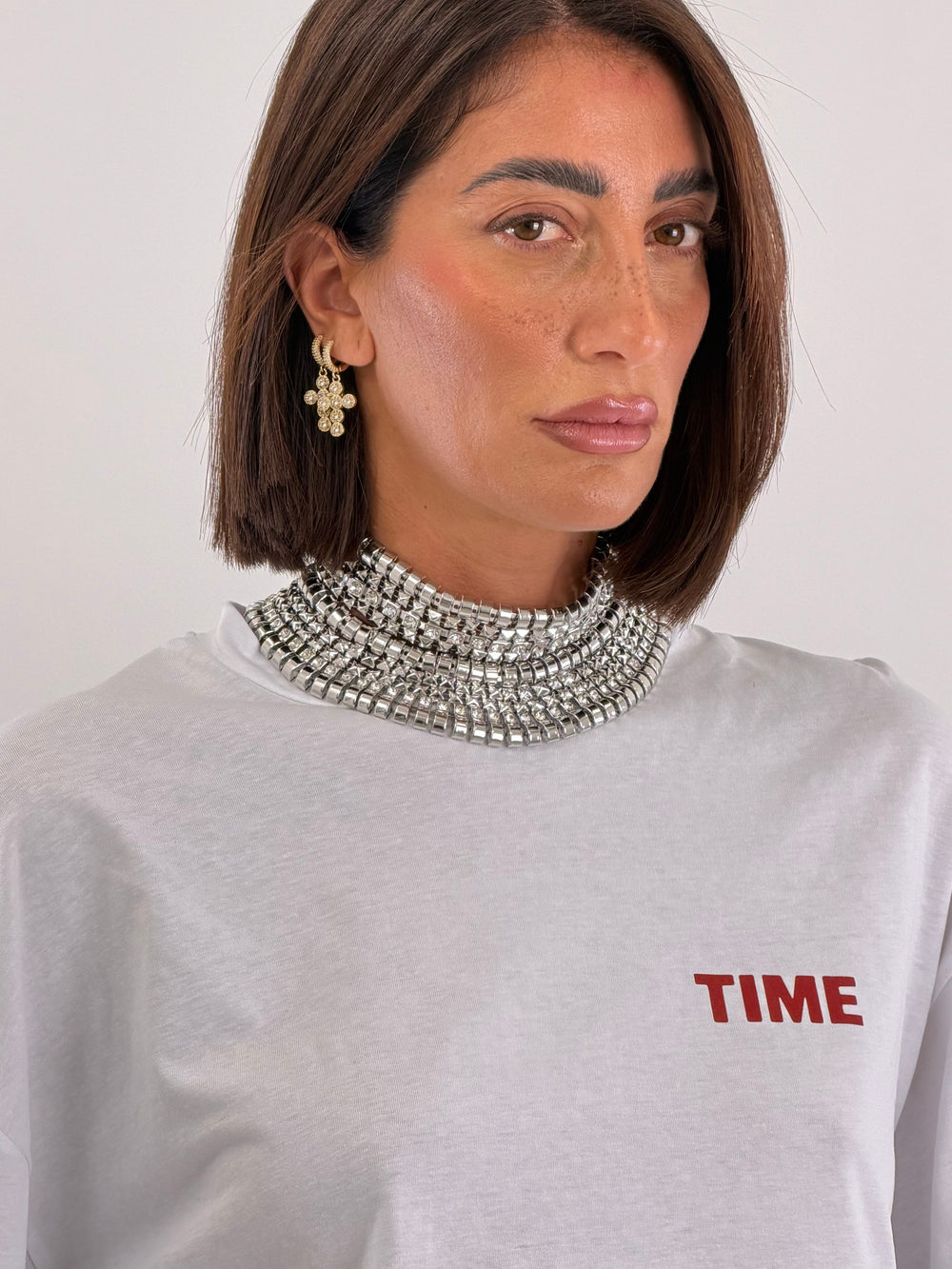 Collana choker Milleluci silver