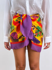 Gonna Ibiza pappagalli viola 7890