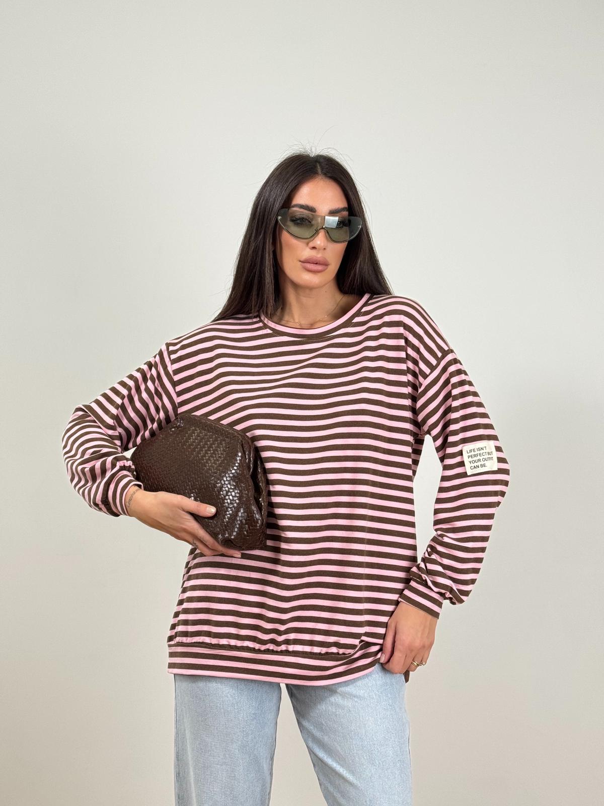 Maglia OVER RIGHE 38058