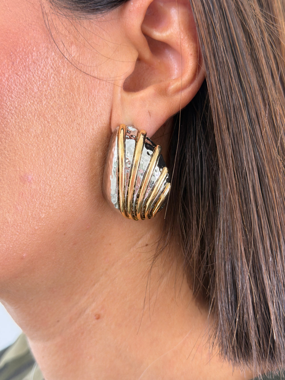 Orecchini Goccia Silver/Gold