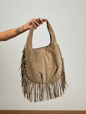 Borsa FRANGE MEZZALUNA ce232