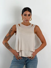 Canotta Zenith Beige 5623