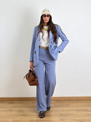 Tailleur Pure azzurro 11088