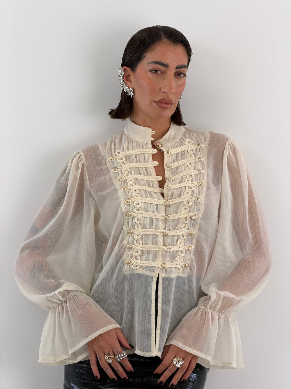Blusa Vittoria Beige 16755