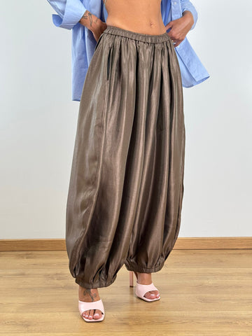 Pantalone MAXI PALLONCINO MARRONE 41800