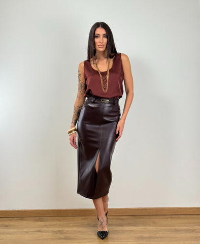 Longuette Ecopelle BORDÒ 8382