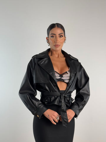 Trench corto BLACK b9325