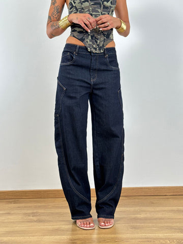 Jeans Balloon DARK 8793