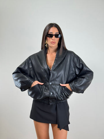 Giubbino REVER ECOPELLE NERO 9003