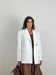 Blazer Boss White 5599