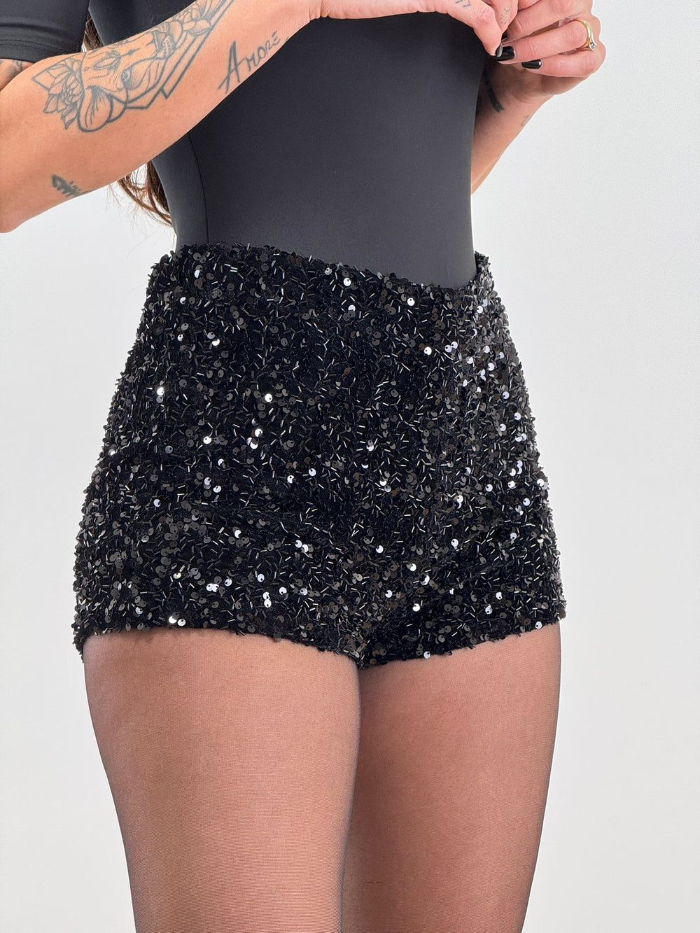 SHORTS paillettes 15851
