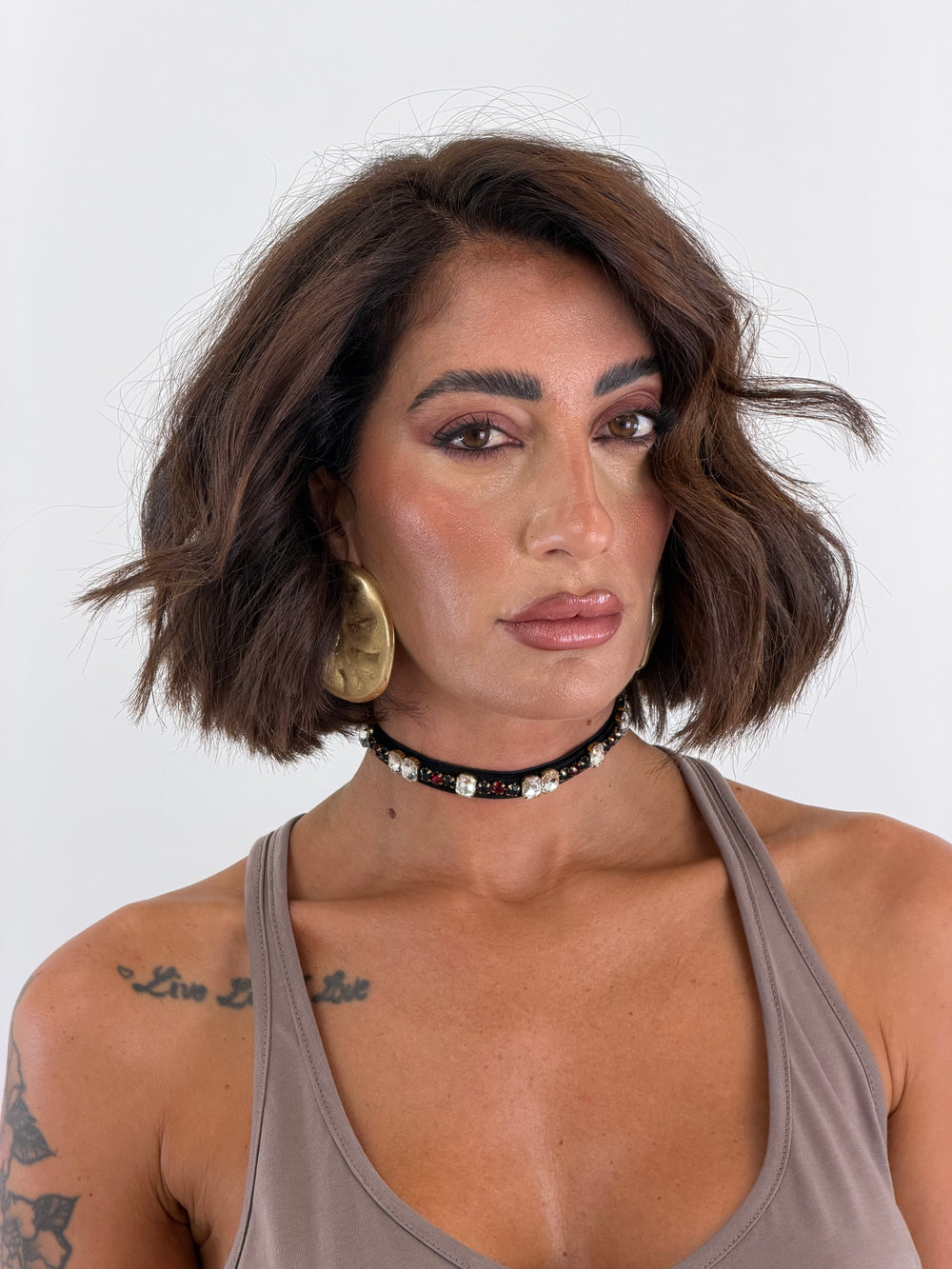 Collana choker glam