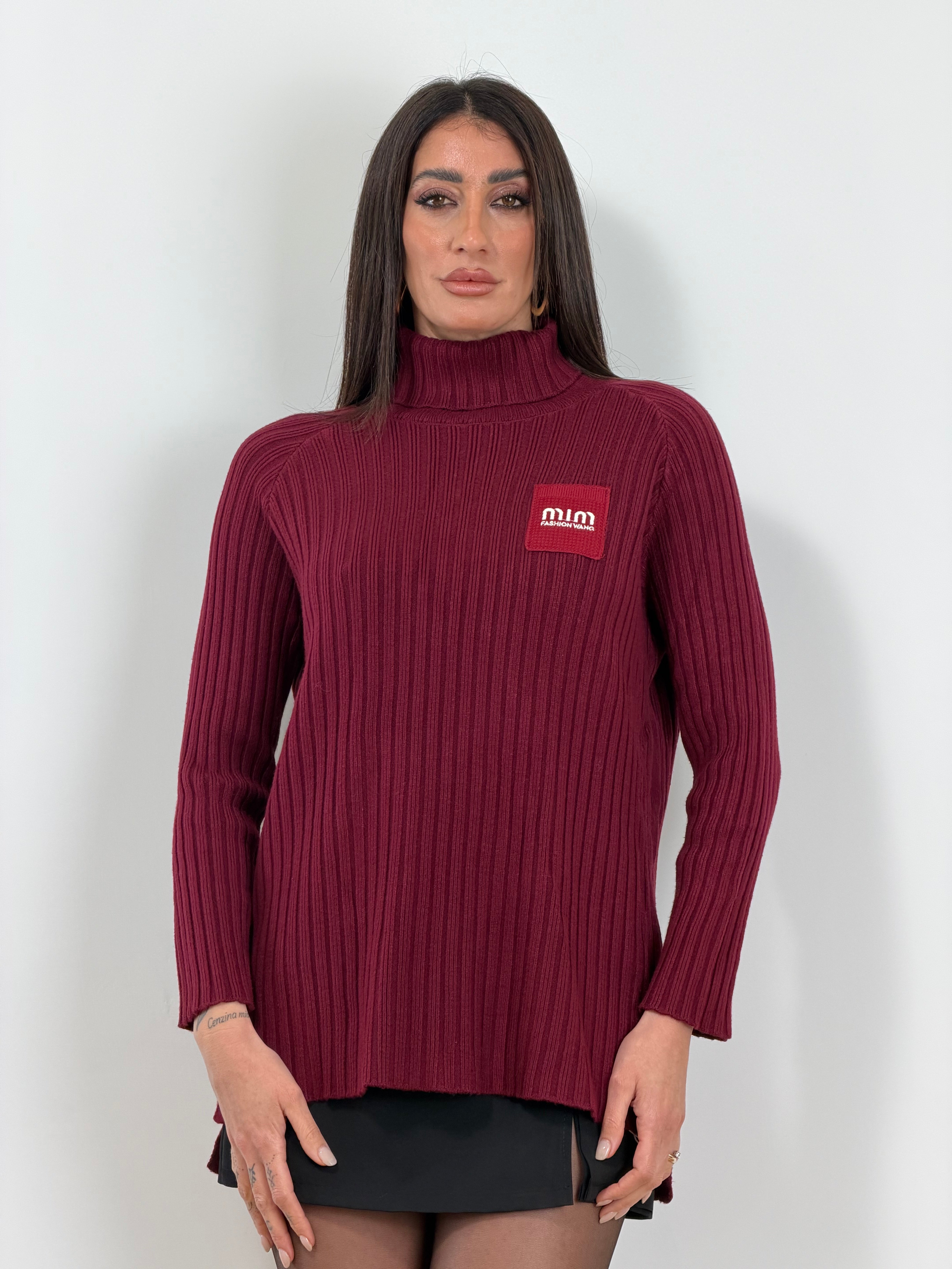 Pull collo alto 5131
