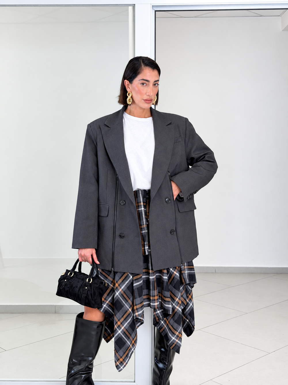 Blazer LUMINA GREY OVER LC260663