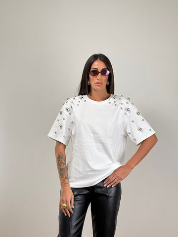 T-Shirt BORCHIE BIANCA 20726