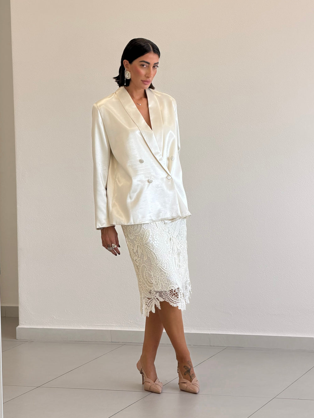 Coordinato Luxury Panna 9118