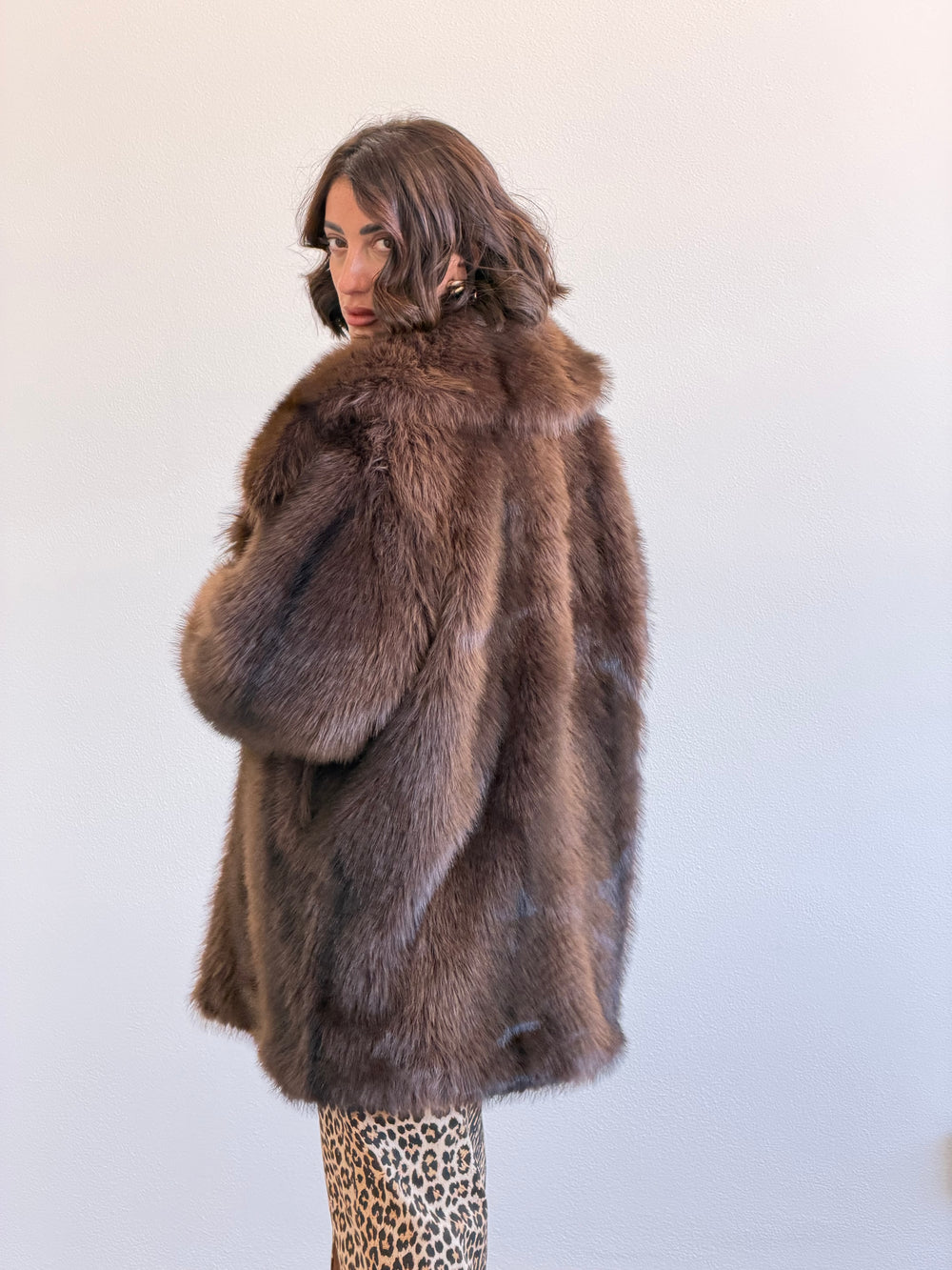 Ecopelliccia Bear Marrone Lumina 260560