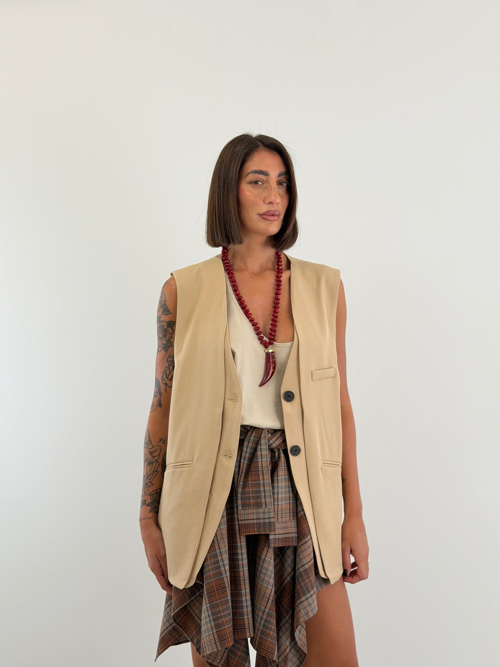 Gilet London Beige 2808