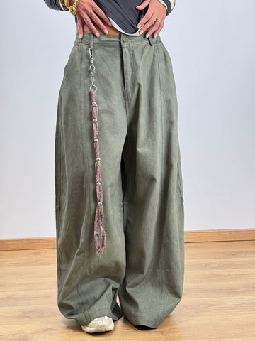 Pantalone SUPER OVER GREEN 43802