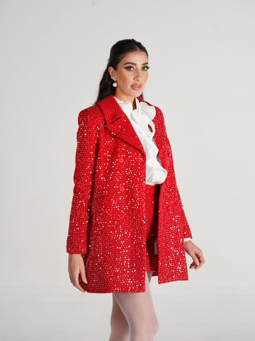 Blazer LUNGO LUMINA PAILLETTES