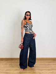 Jeans Asymm 15222
