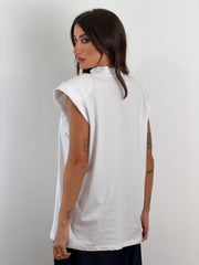 Canotta Just West Bianca 8892