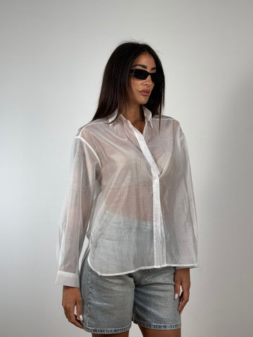 Camicia SILK BIANCO 19027