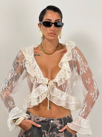 Camicia ROUCHES beige 4823