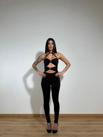 Tutina CUT OUT BLACK