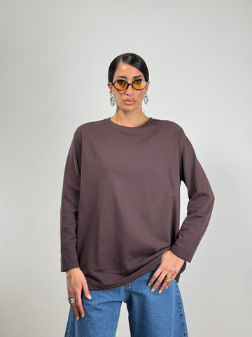 Maglia AZARA MARRONE w45835