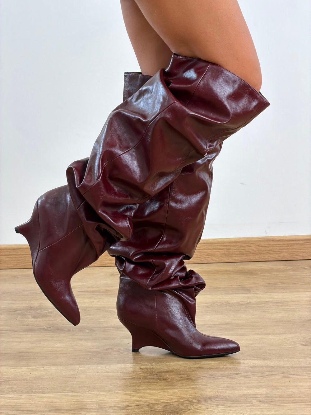 Stivale Slouchy Bordeaux 8935
