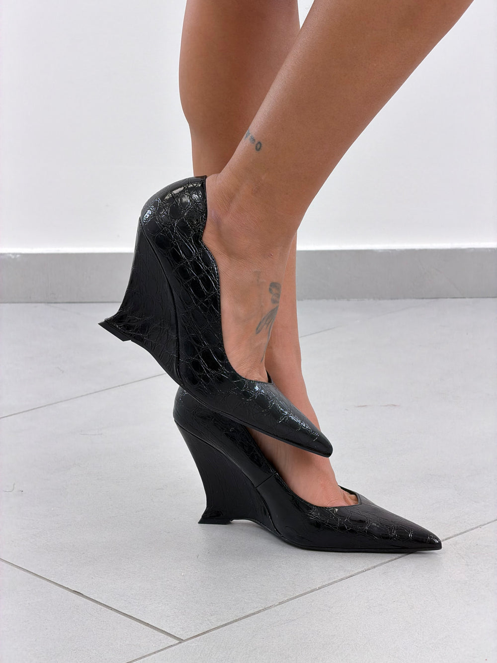 Décolleté Geometria Cocco Black 2627