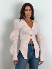 Cardigan Onda Rosa 7827