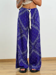 Pantalone Bandana Viola 710388