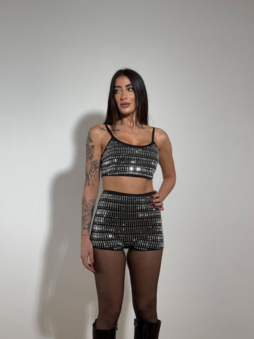 COORDINATO DIAMOND BLACK