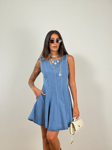 Abito PIEGHE JEANS BR5795