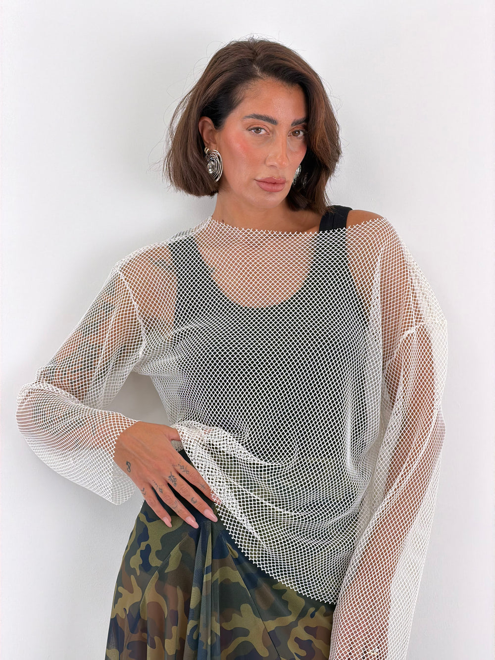 Maglia Lumina Glow bianca 6184