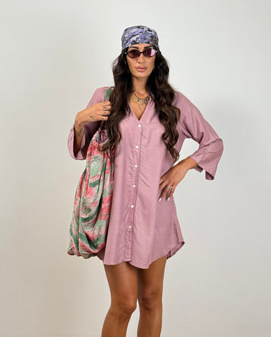 Abito CHEMISIER CAPRI VARI COLORI RE9017