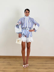 Coordinato Japan Blu W35090