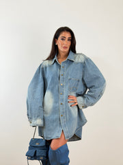 Maxi Camicia Denim 50166