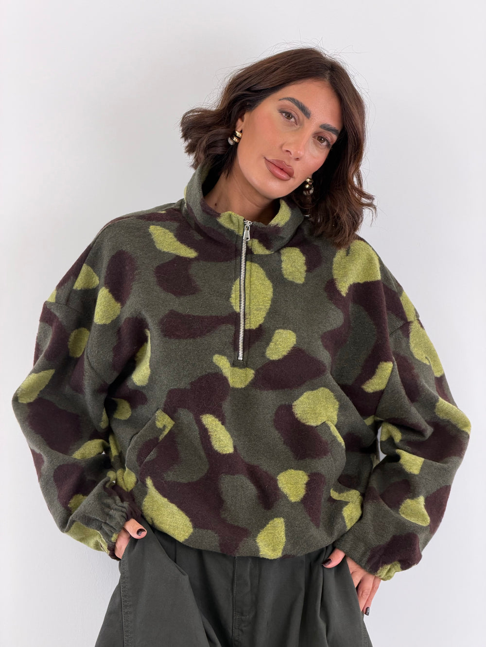 Felpa Alpine Camo Lumina 6178