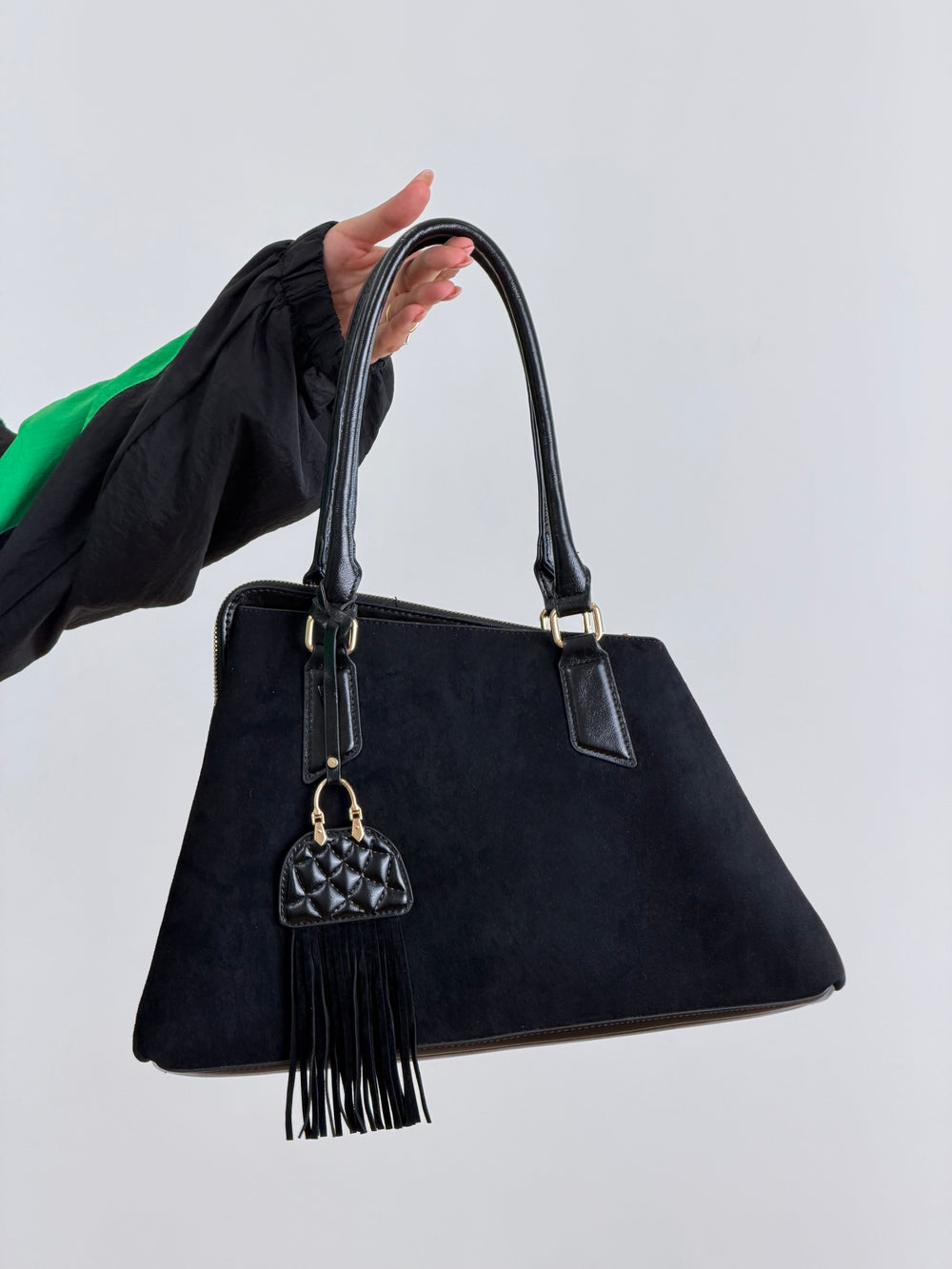 Borsa Scamosciata nera MC793