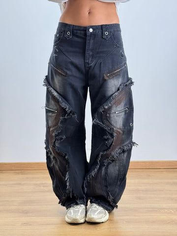 Jeans DARK SFRANGIATO S22098