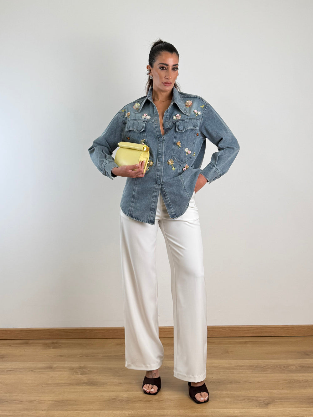 Pantaloni Etherea Bianco 9002